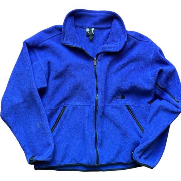 The North Face Sweaters - The North Face purple Vintage Fleece Zip Up Jacket Outdoor Winter Fleece Jacket